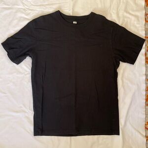 Black Uniqlo Cotton T-Shirt